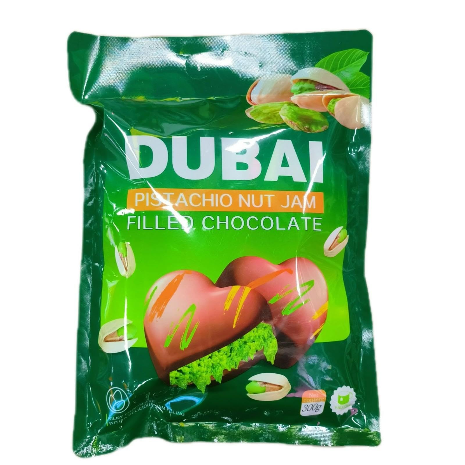 Amazon | 藤野制菓FUJINOSEIKA ドバイ チョコ ピスタチオ DUBAI
